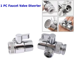 Zinc Alloy Switch Faucet Adapter Kitchen Sink Splitter Diverter Valve Water Tap Connector Toilet Bidet Shower Kichen Accessories