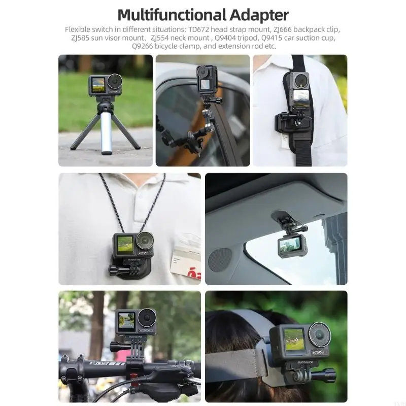 Магнитный адаптер быстрого выпуска для действия 4/3/2 Действия расширения камеры