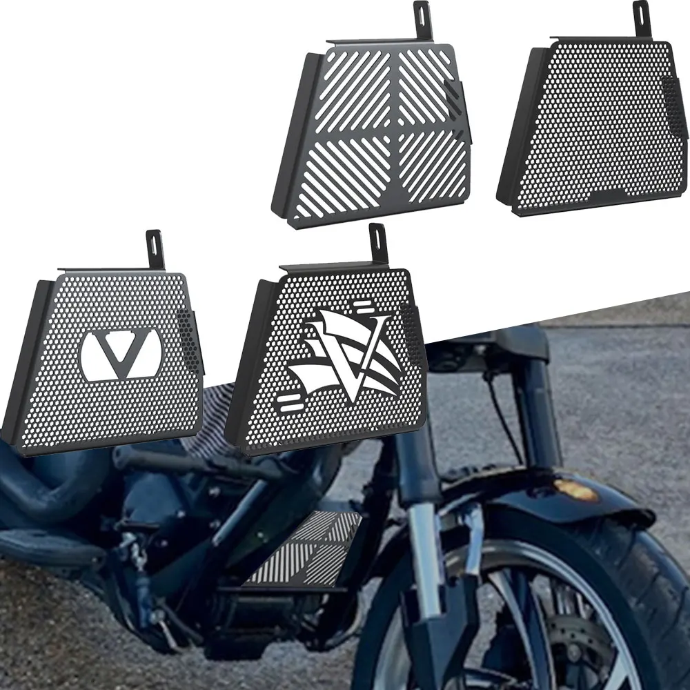 

For Victory Jackpot /Ness Jackpot/Intl Kingpin /8 Ball/Tour/Touring/Low/Pinball 2008-2024 Motorcycle Radiator Oil Cooler Covers