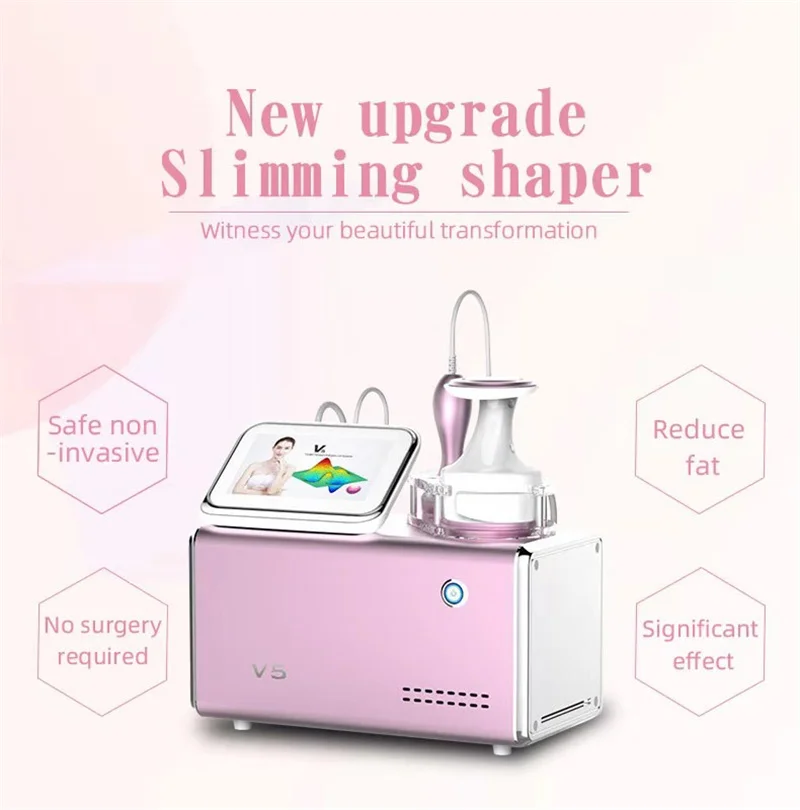 

Newest 2 in 1 V5 40k Ultrasonic Cavitation Machine Lipo Slimming RF Vacuum Cavitation System Anti-Cellulite Tool