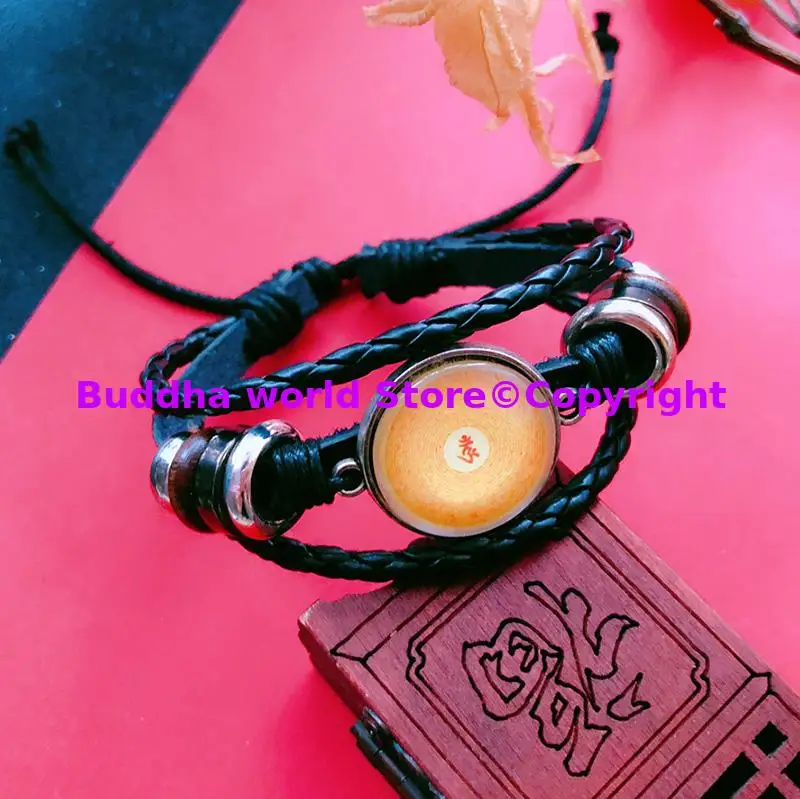 

2025 Asia Thailand GOOD popular talisman kill demons disasters Amulet Dharani Shurangama Mantra Buddha Protective bracelet