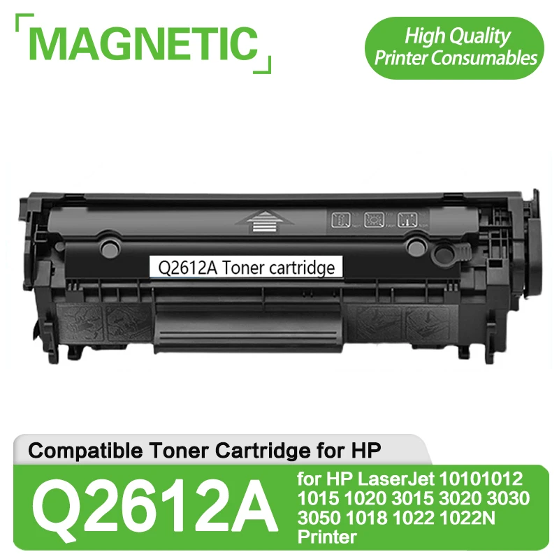 NEW Q2612A Toner Cartridge Compatible q2612 for HP LaserJet 10101012 1015 1020 3015 3020 3030 3050 1018 1022 1022N Printer