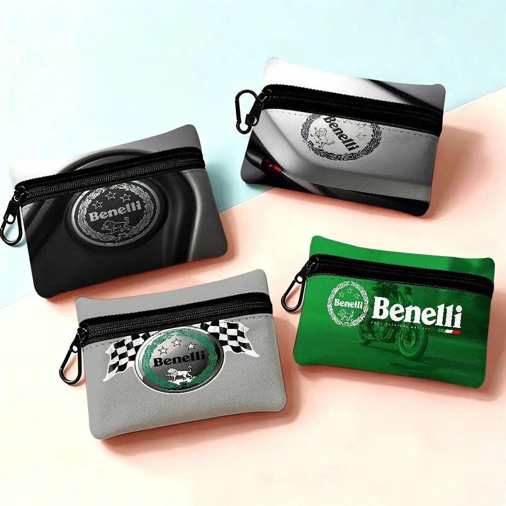 Benelli Wear-resistant Oxford Cloth Coin Purse Portable Backpack Hanging Card Storage Bag