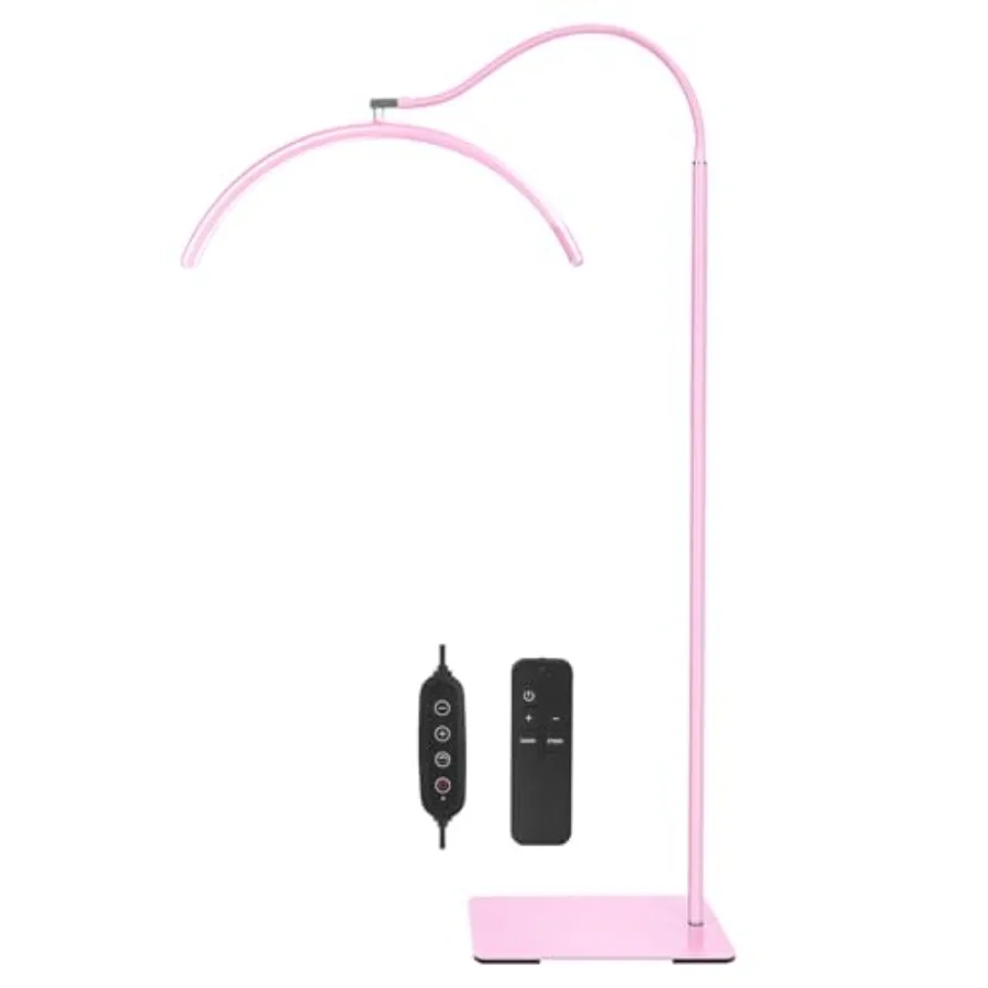 

Светодиодный напольный светильник Half Moon Lash Light для наращивания ресниц, татуажа, маникюра и косметологов, 3 режима цветовой температуры, без теней, для красоты