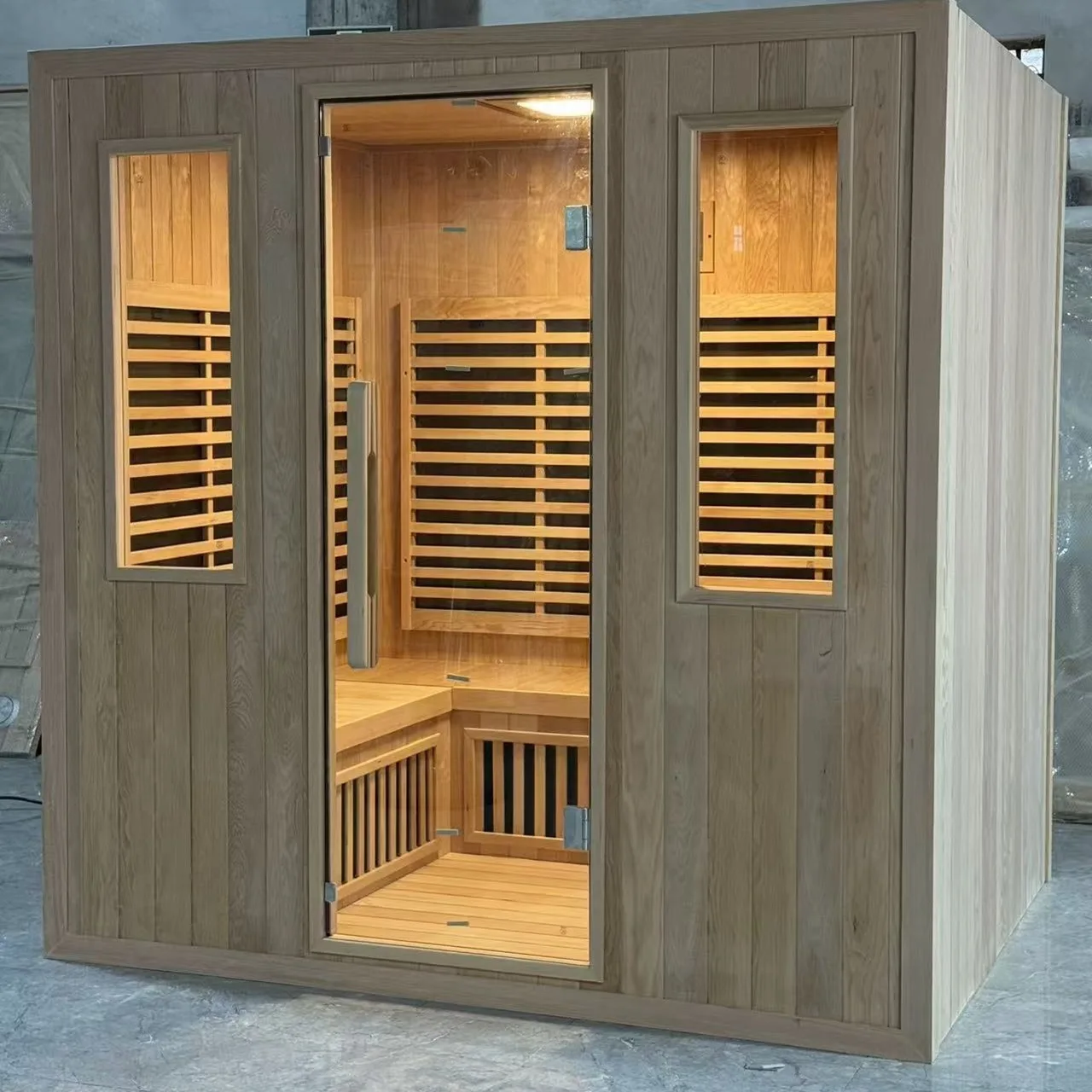 Steam Room Family Sauna Dry Steam Light Wave Room Household Sweat Box Steam Box Physiotherapy SAUNAROOM