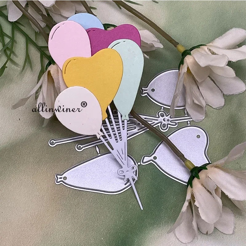

Balloon decoration Metal Cutting Dies Stencils For DIY Scrapbooking Decorative Embossing Handcraft Die Cutting Template