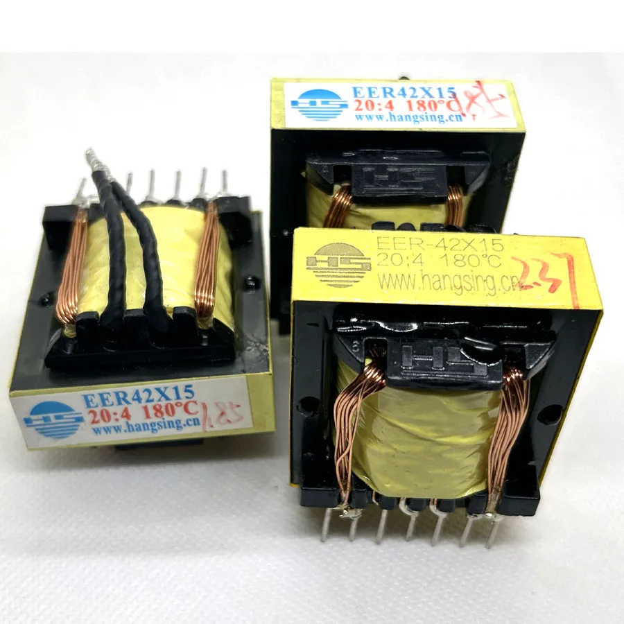 1PC Pulse Transformer EER42x15 20:4 Temperature 180℃  New For Inverter Arc Welding Middle Board