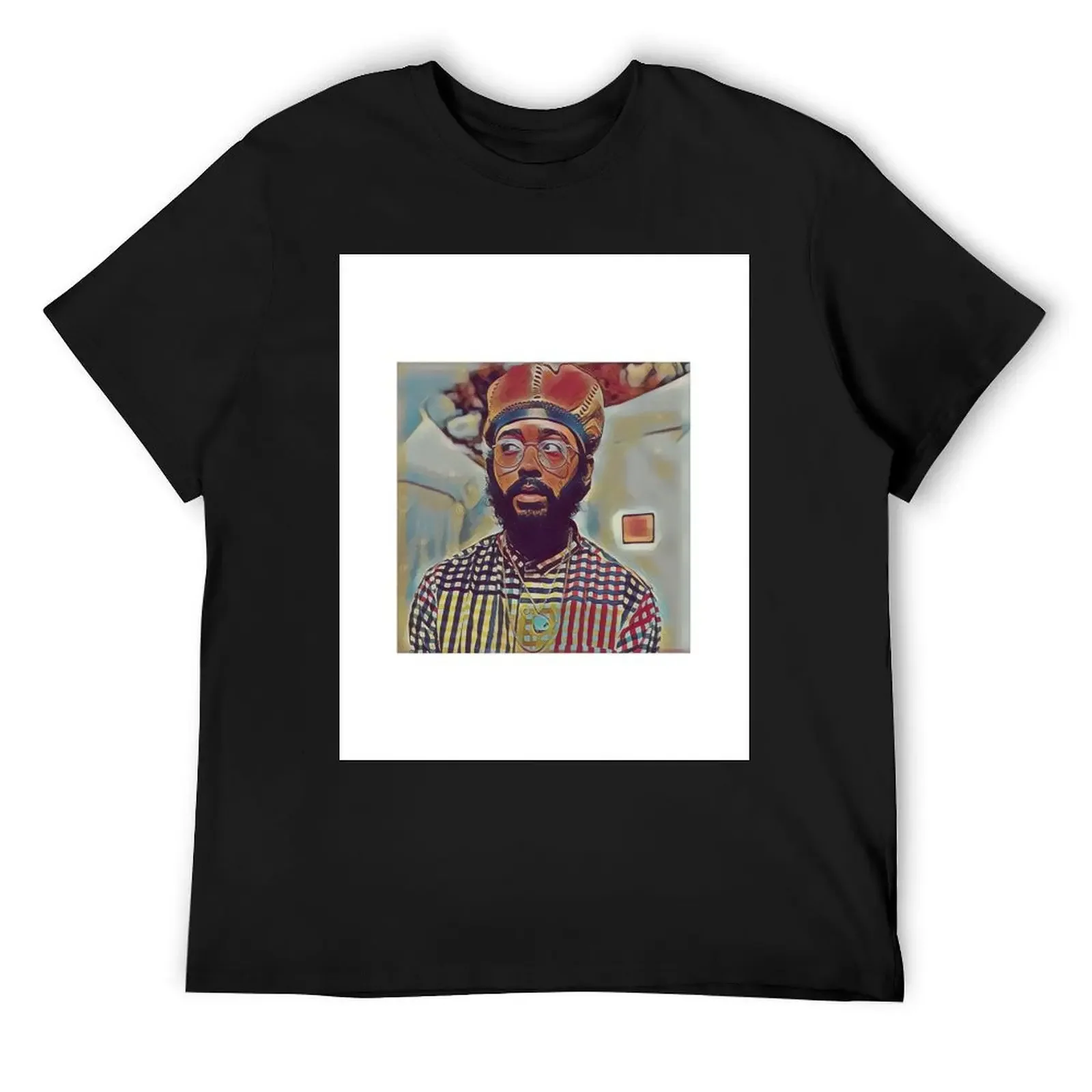 Protoje Portrait T-Shirt oversizeds shirts graphic rapper graphic tees Men's clothing