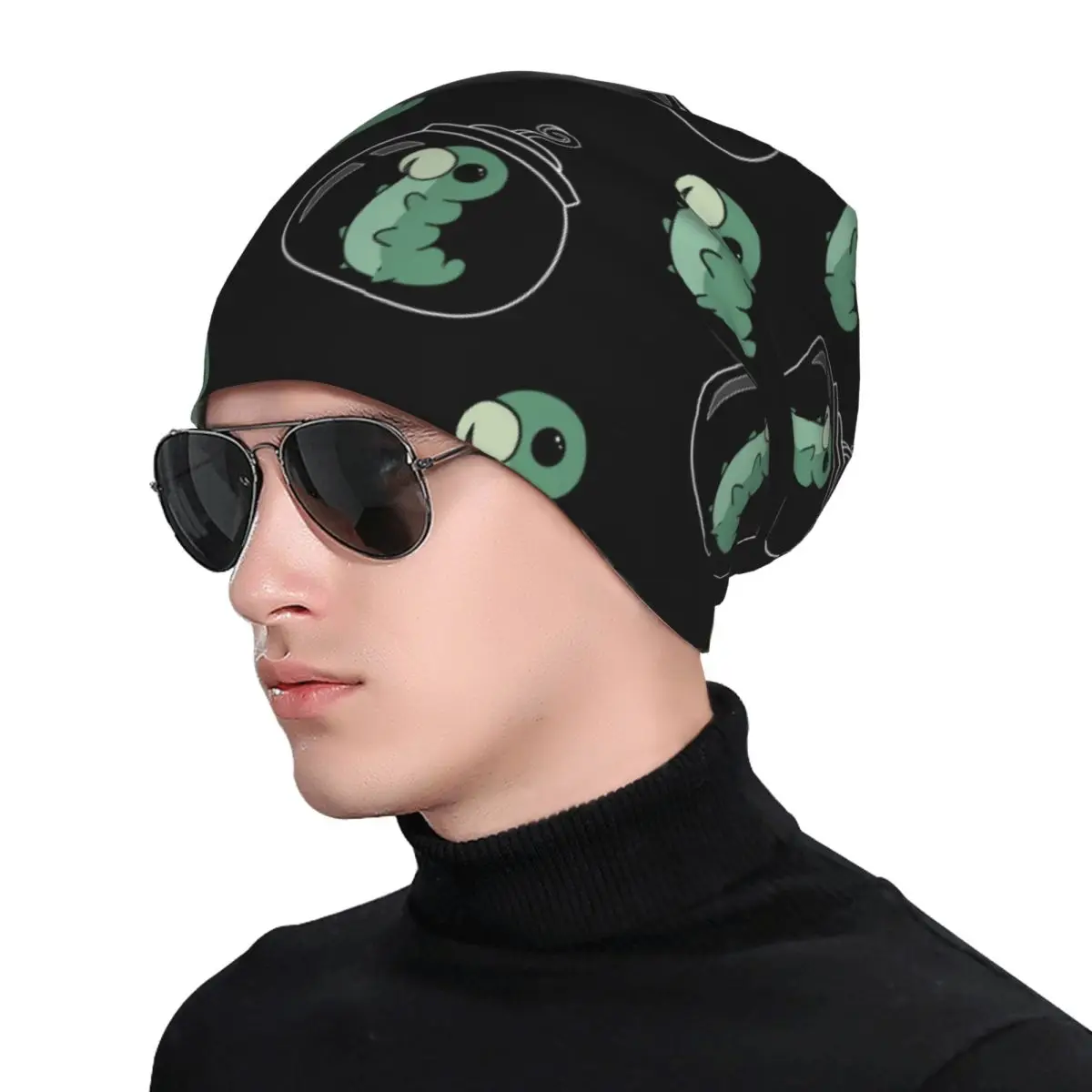 

Hollow Knight Grub Pattern Skullies шапки шапки теплая осенне-зимняя уличная шапка вязаная шапка для мужчин женщин взрослых