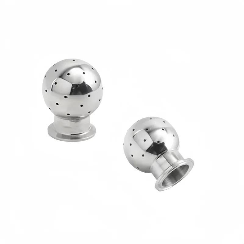 1inch/1.5inch/2inch shortened Tri Clamp Rotary Spray Cleaning Ball For CIP Tank Homebrew Beer Rotating Cip Sanitary Spray Ball