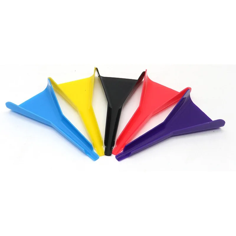plastic conical funnel cone muti-color for filling herb powder mutifunction smoking tools accessories