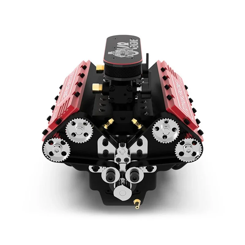 Toyan 28cc V8 Methanol engine Model FS-V800 RC 4-stroke Miniature Eight-cylinder Water Cooling Kit