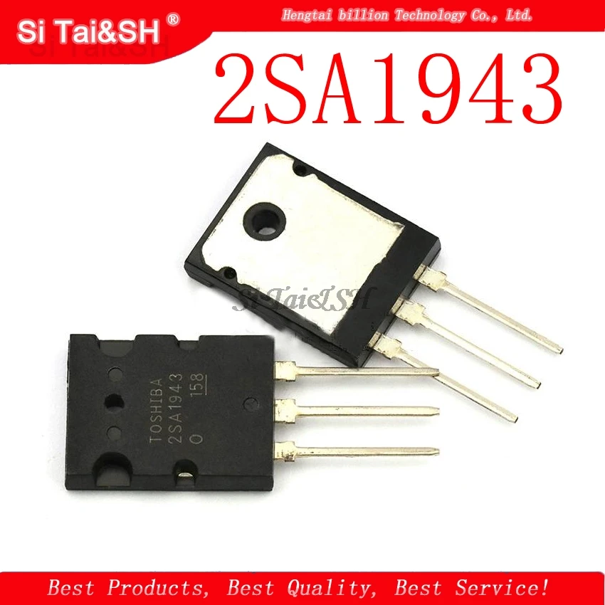 6pcs 2SA1943 2SC5200 =3pair ( 3pcs C5200 + 3pcs A1943 ) Waterproof shell