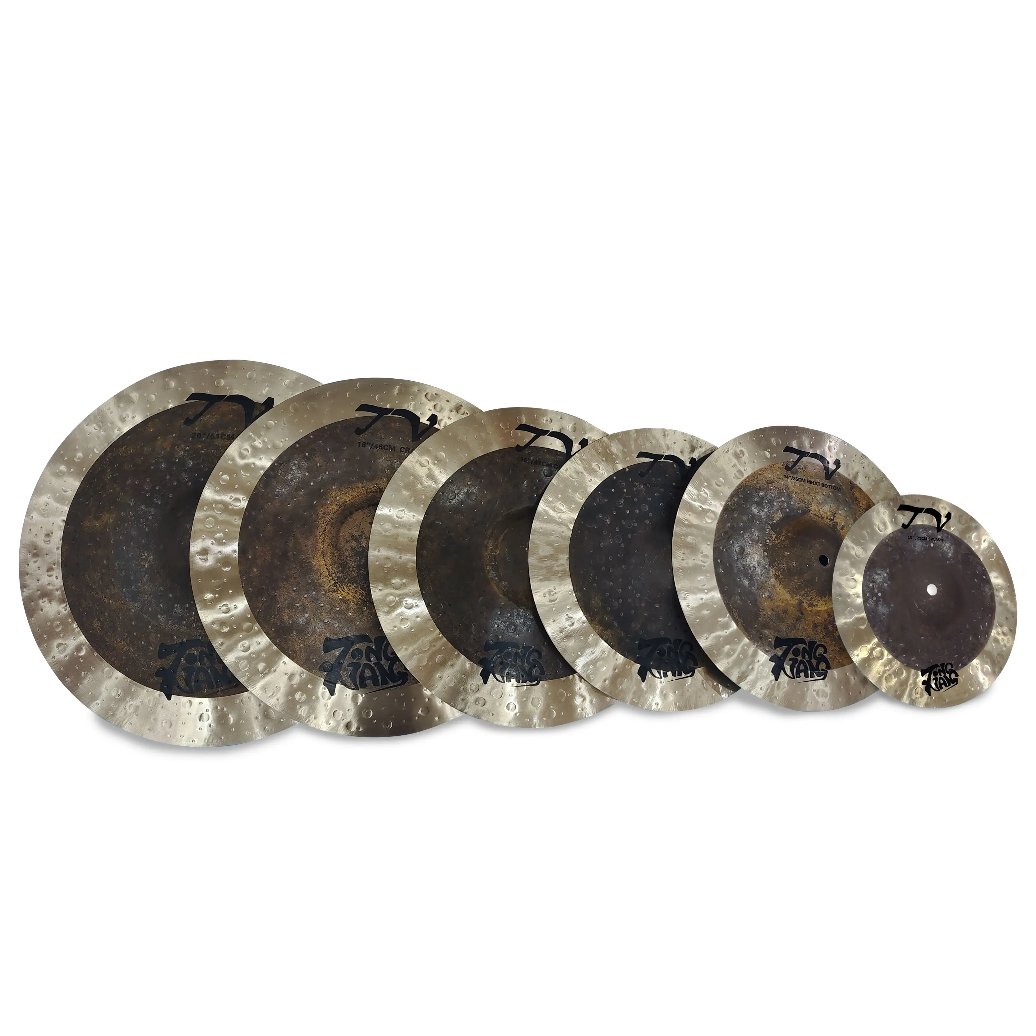 

Good Quality TV Series 6pcs Cymbals Set B25 Professional Cymbals