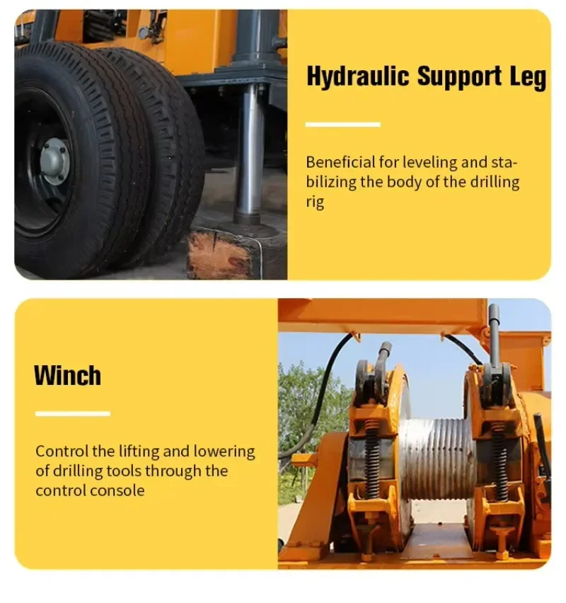 Core Drilling Rock Drill Rig Sampling Machine for Sale 200m Geological Core Drill Rig Spt Test Machine Portable Drilling Rig