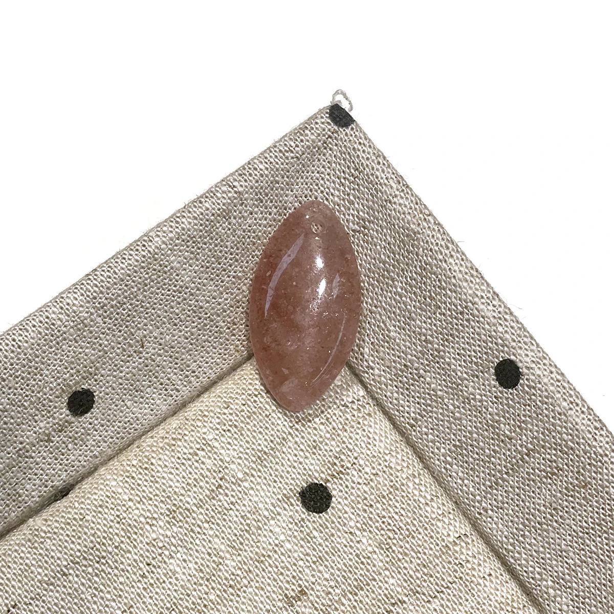 3 Stück Naturstein Grüner Aventurin/Amethyst Kleiner Anhänger 13x25mm für Schmuckherstellung DIY Halskette Armband Ohrringe Zubehör – Detail 1