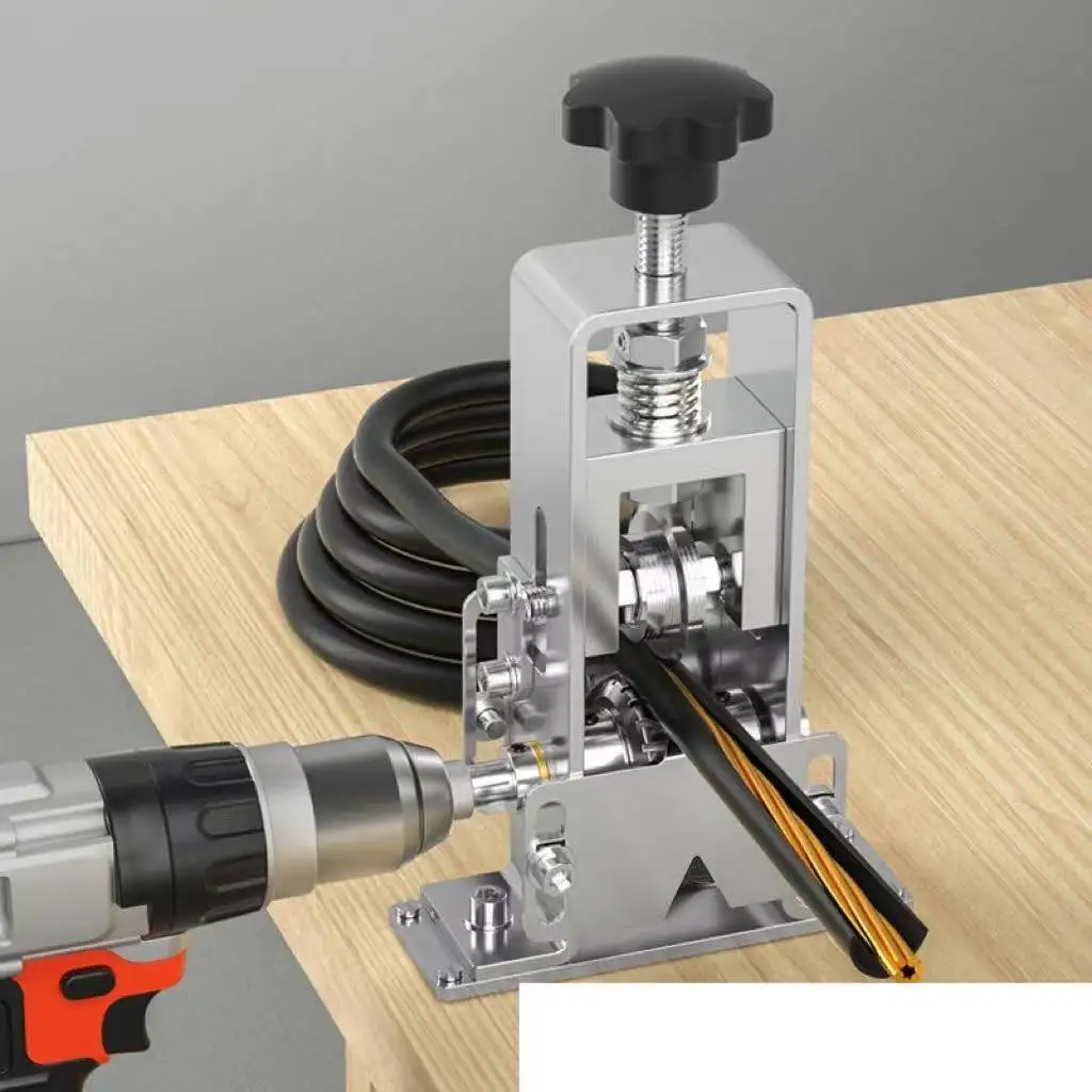

Портативный инструмент для зачистки проводов, ручной инструмент для зачистки проводов, электрическая машина для очистки кабеля 1-25 мм с ручным управлением, ручная электрическая дрель