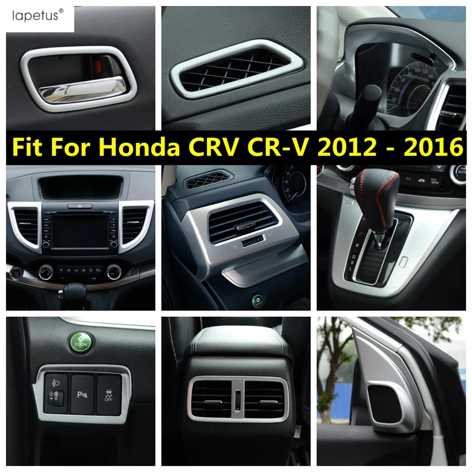 

Pillar A Speaker Dashboard AC Air Frame Gear Panel Handle Bowl Cover Trim Accessories Interior For Honda CRV CR-V 2012 - 2016