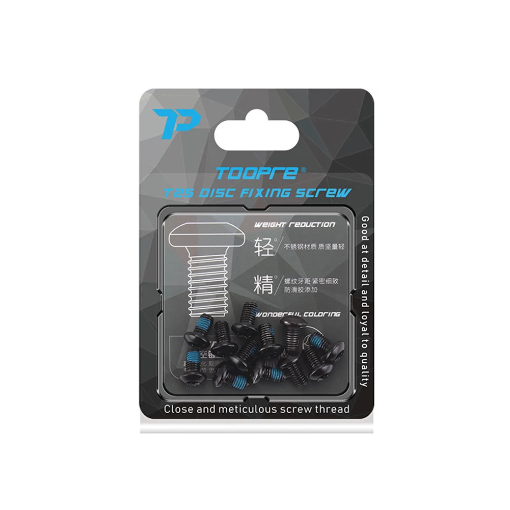 

Blue Cycling Bicycle Torx Bolts Stainless Steel Pcs Road Bike Fixing Screws Package Content Reliable Performance