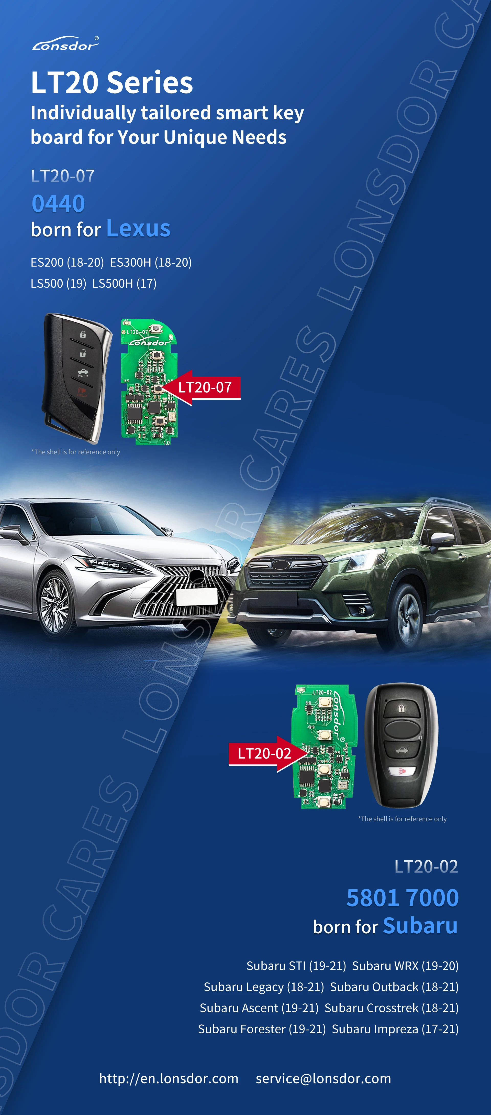 Lonsdor LT20 8A+4D Smart Key LT20-01 LT20-02 LT20-03 LT20-04 LT20-05 LT20-06 LT20-07 LT20-08 LT20-10 Unterstützt K518 K518ISE KH100+ – Detail 12