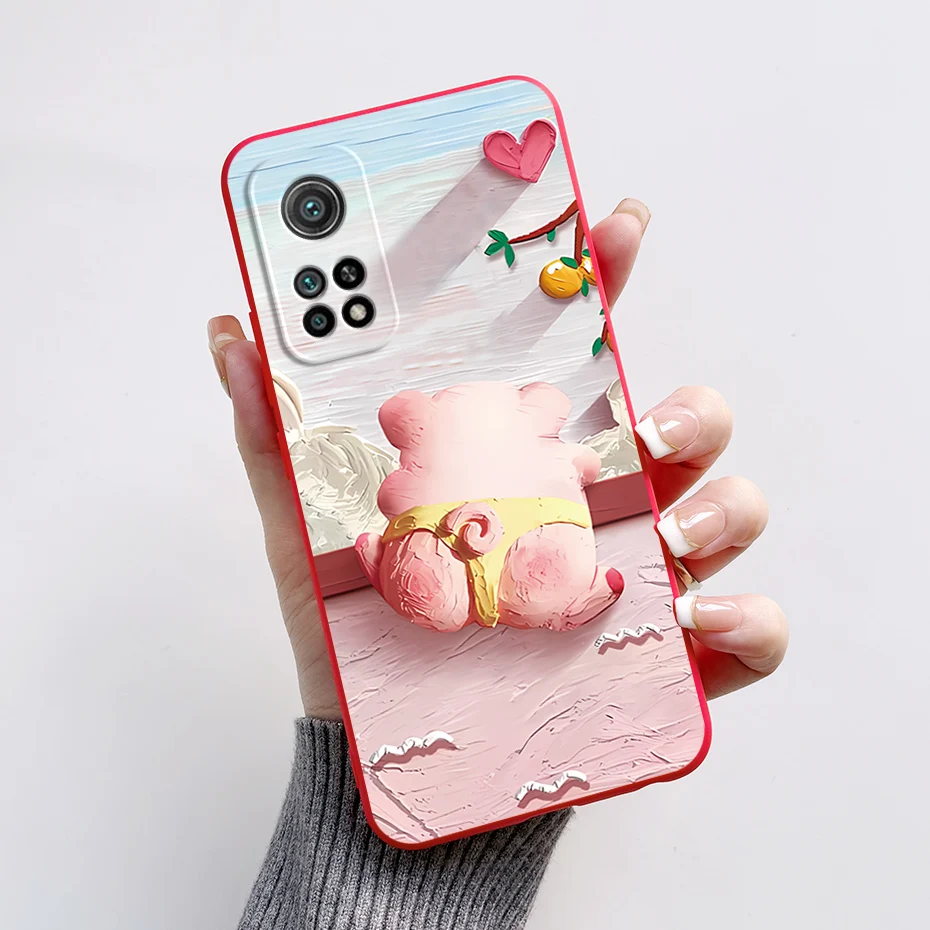 For Xiaomi Mi 10T Pro Case For Xiaomi Mi10T Cute Rabbit Panda Cover TPU Silicone Soft Phone Cases For Xiaomi Mi 10T Pro Fundas