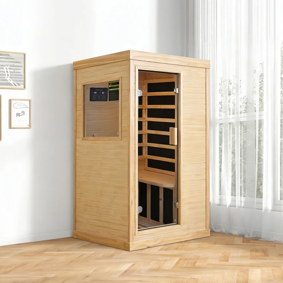 

Household Single-Person Sauna Room, Exclusive for Small Apartments, Home Sweat & Relax Essential