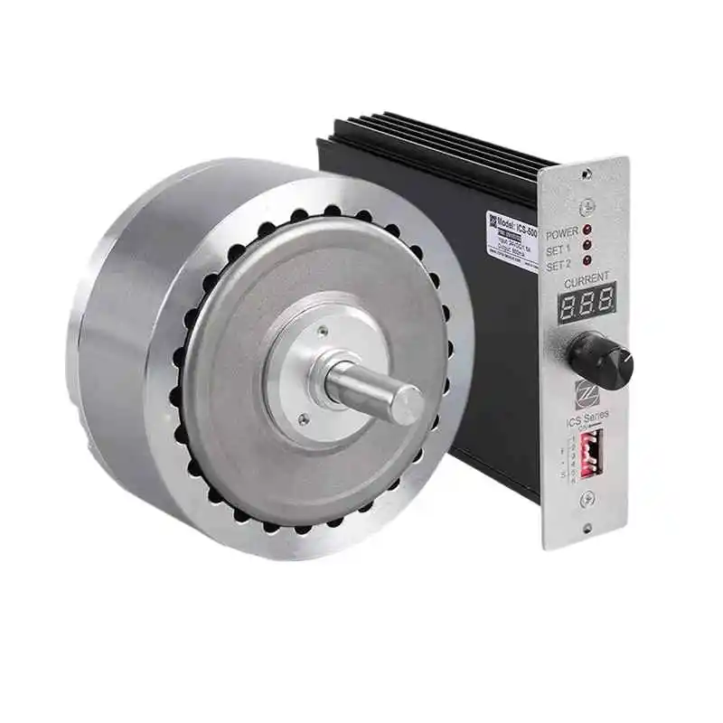 

Single Double Shaft Hysteresis Brake Clutches Electromagnetic Damper Simulates Load Torque Tension Controller Test Motor