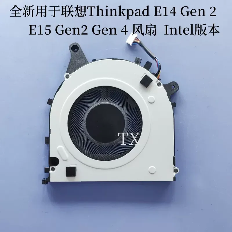 New for Lenovo ThinkPad E14 Gen 2 E15 Gen 2 Gen 3 Gen 4 Intel CPU Cooling Fan Replacement