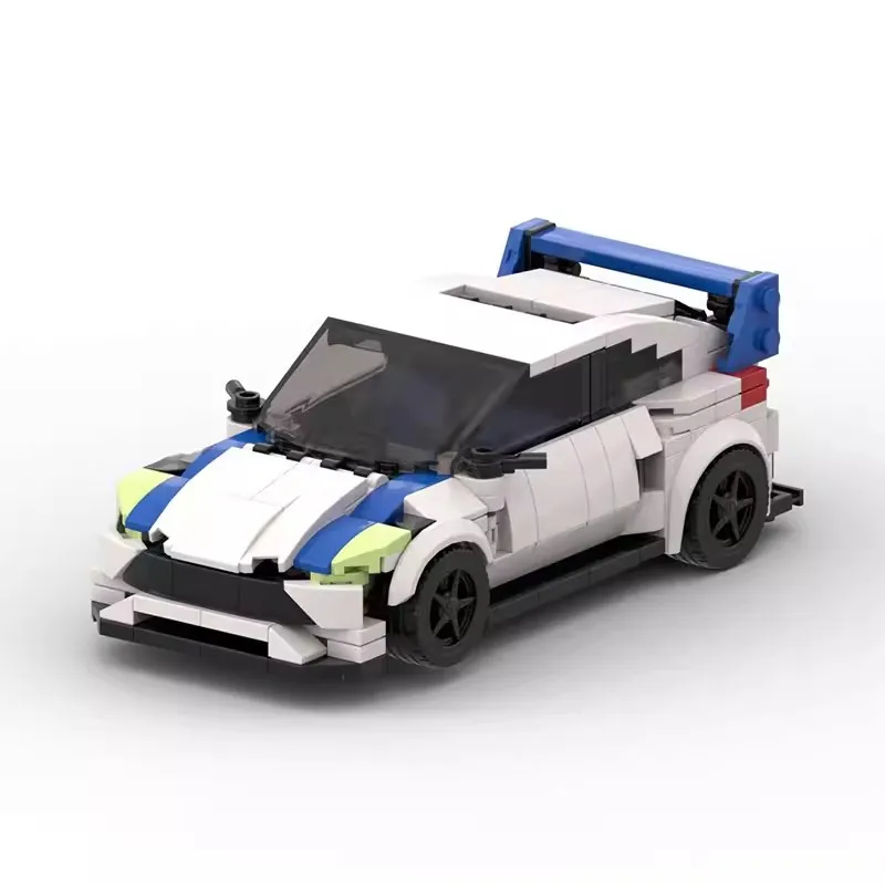 MOC Forded Speed Champions Sets, GT40 Explorer, Mustang Fi.C. WRC Focus RS200, Rally Technical Car importer Blcoks, peuvToys Gift