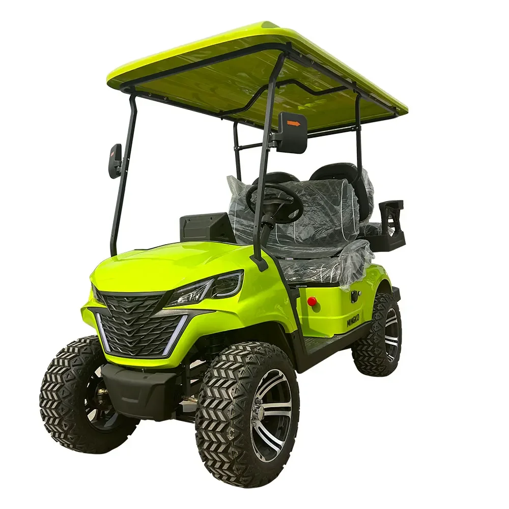 2024 NEW Electric Golf Cart 2+2 Seater Multi-purpose Sightseeing Cart With Folding Windshield