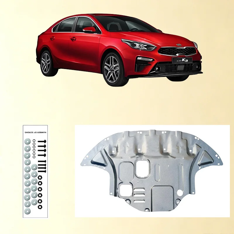 Car Under Engine Guard Mudguard Board Splash Shield Mud Fender Plate Panel For  Kia Ceed 2019-2024 1.4T 1.5L