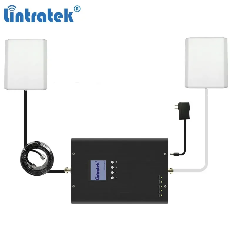 Lintratek 2g 3g 4g 5g mobile signal booster b20 b8 b3 b1 b7 cellular signal repeater amplifier