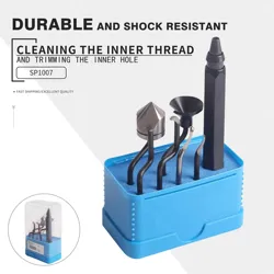 NOGA trimming knife cleaning internal thread repair scraping counterbore innerhole trimming set SP1007 Correction chamfering set