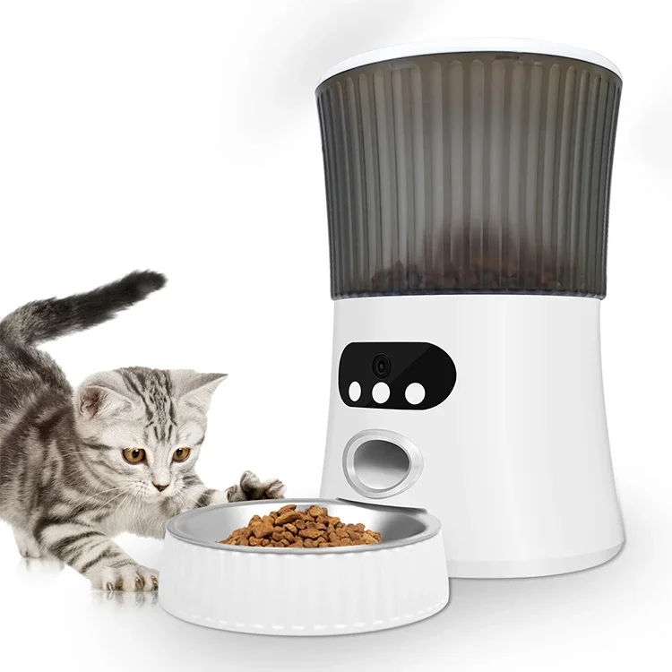 4L Wifi App Remote Control Cat Smart Pet Food Bowl Dispenser Auto Connected Feeder Automatic Pet Feeder