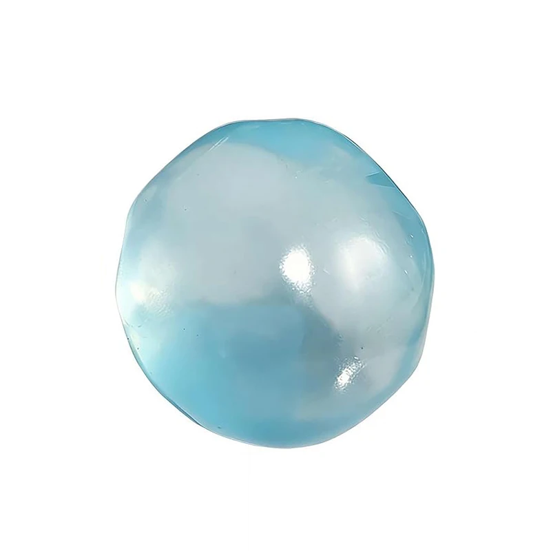 Quetschbarer Kokosnussöl-Stressball Fidget-Spielzeug Handgefertigt Transparent Plastisch Quetschspielzeug Lustiges Anti-Stress Sensorisches Spielzeug für Erwachsene