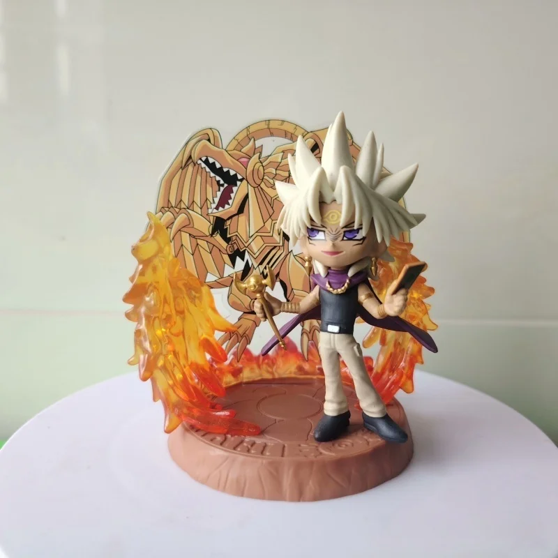 Hot Origina Re-Ment Blind Box Yu-Gi-Oh! Kolekcja figurek Duel Monsters, 6 sztuk, pełny zestaw, anime, kolekcjonerskie mini figurki, zabawki, prezent