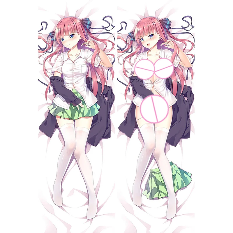 

Dakimakura Anime Nino Nakano 2 Side Printed Hugging Body Pillowcase Cushion Bedding Decor Pillow Cover 2024