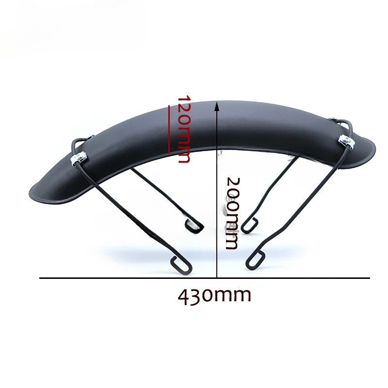 Motorcycle modification mudguard CG125 motorcycle retro modification front mud tile water cover soil removal and rain protection