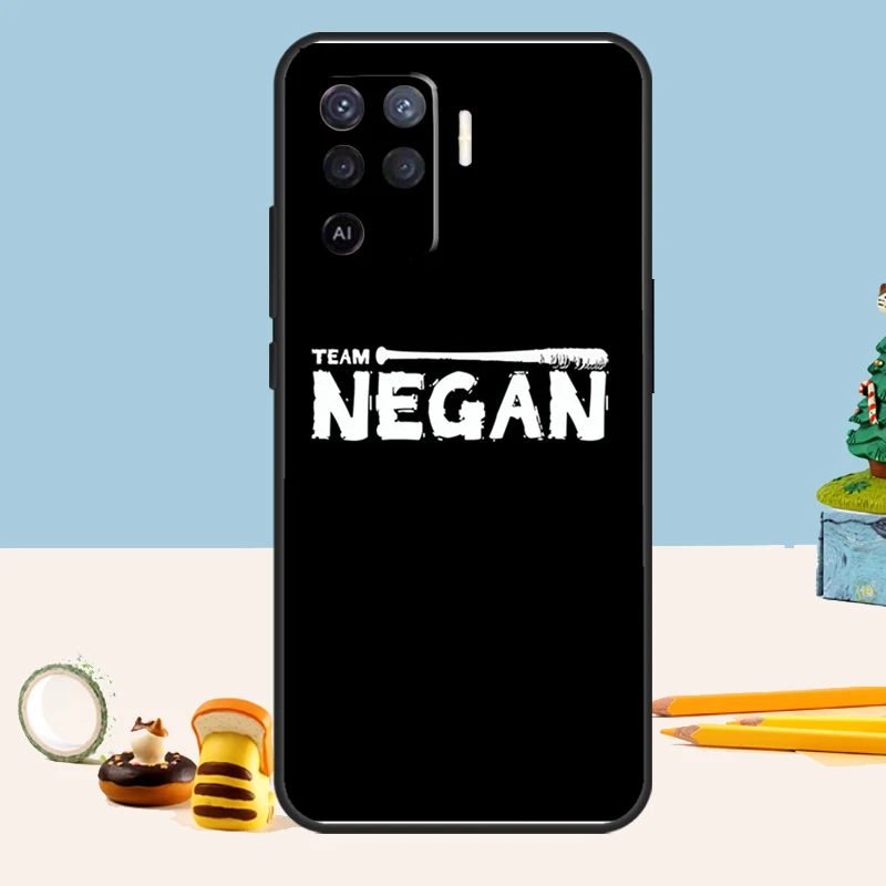 Negan The Walking Dead Case For Oppo A54 A74 A94 A80 A60 A40 A18 A38 A58 A78 A98 A96 A76 A16 A15 A17 A57 A5 A6 Pro view 2
