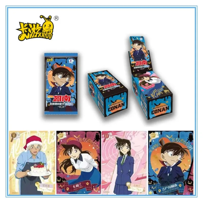 KAYOU Detective Conan Card Reasoning Series Rare Anime Character Collection Card Toys Gifts Birthday present Christmas Gift