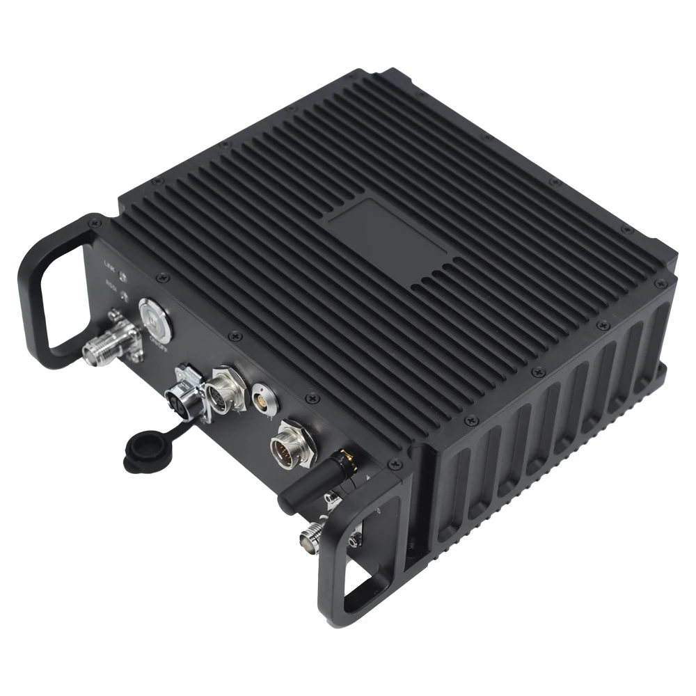 Long Range Vehicle Wireless Communication Module 20W MIMO Mesh Video Transmitter Multi Hop Network for UGV Robotics