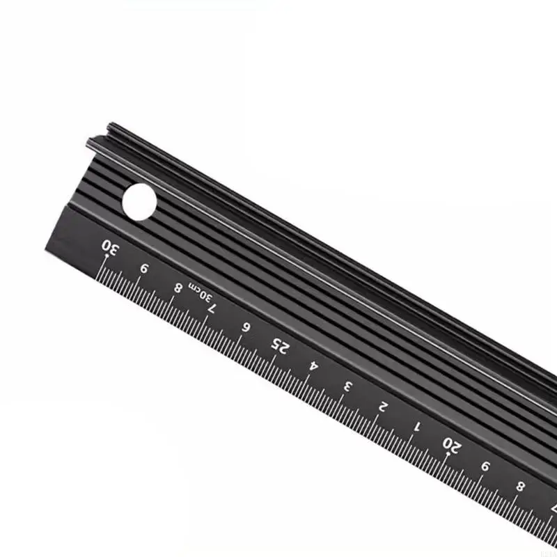  Heavy Duty Aluminum Alloy Ruler For Office Classroom Engineering Drafting