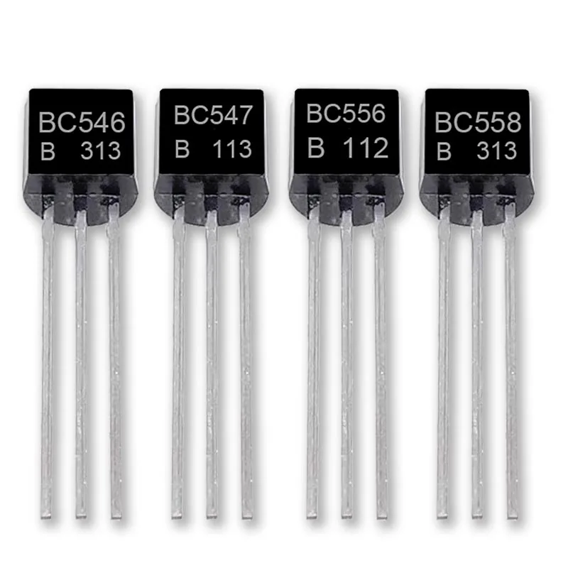 50PCS BC546B TO-92 Transistors  BC547B BC556B BC558B TO92 BC546 BC547 BC556 BC558