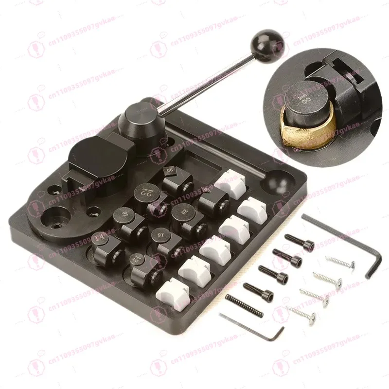 

Станок для гибки металлических колец для изготовления ювелирных изделий: золото, серебро, медь. Набор инструментов для формовки и прокатки круглых заготовок для поделок своими руками.