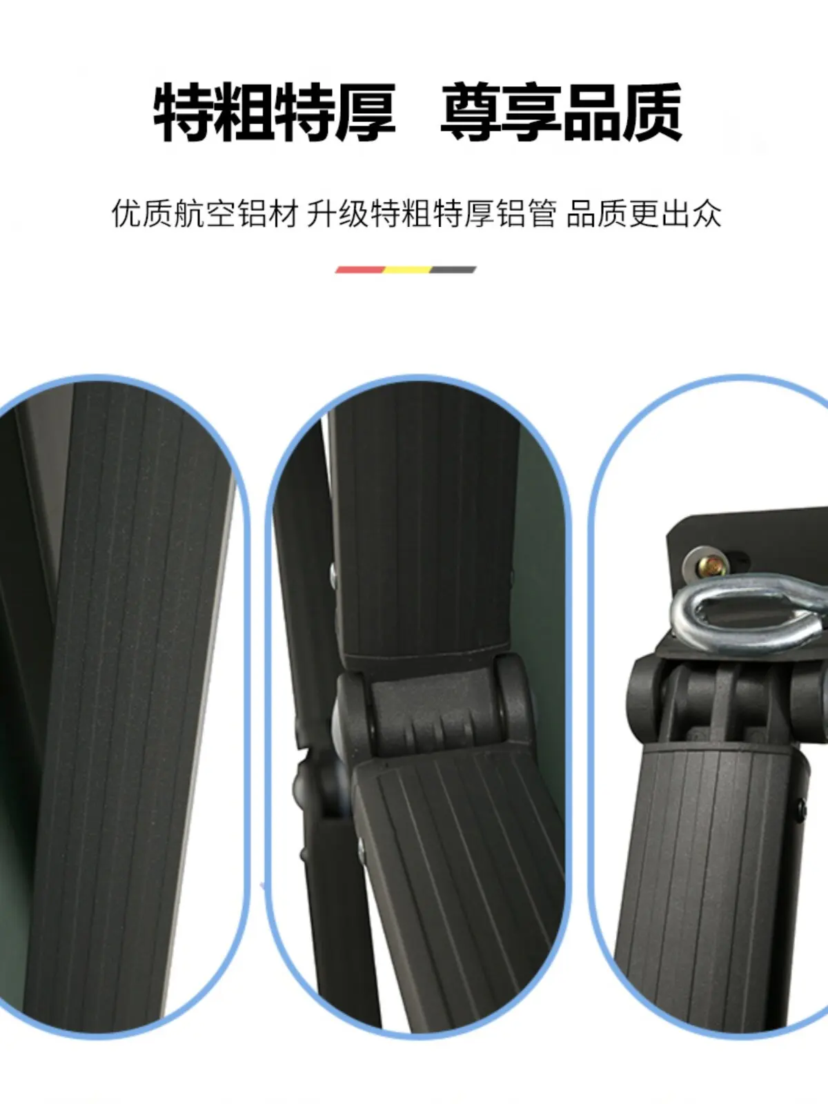 Facade awning Telescopic hand-cranked electric shrinking awning Outdoor folding rainproof awning