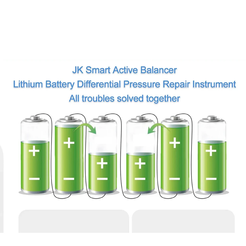 JK-B2A8S 2S-8S 2A Smart BMS 12V 24V LFP43.2V 3S 4S 5S 6S 7S Aktiver Balancer Lithium-Batterie-Ausgleicher – Detail 1