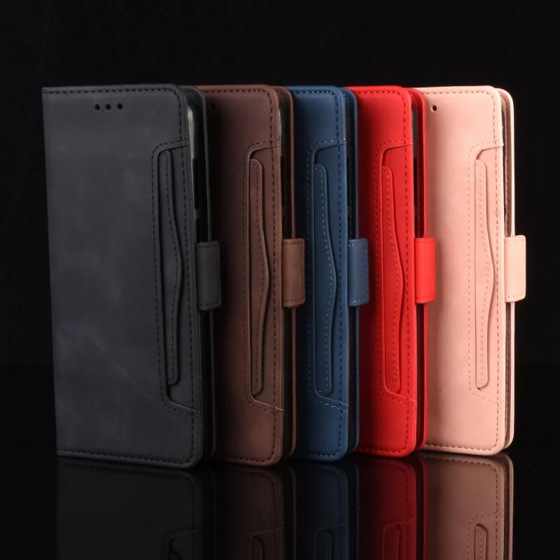 Capa Carteira de Luxo para Samsung Galaxy S26 Ultra em Couro com Textura de Vaca e Compartimento Separado para Cartões, Compatível com Galaxy S26 e S26+ Plus