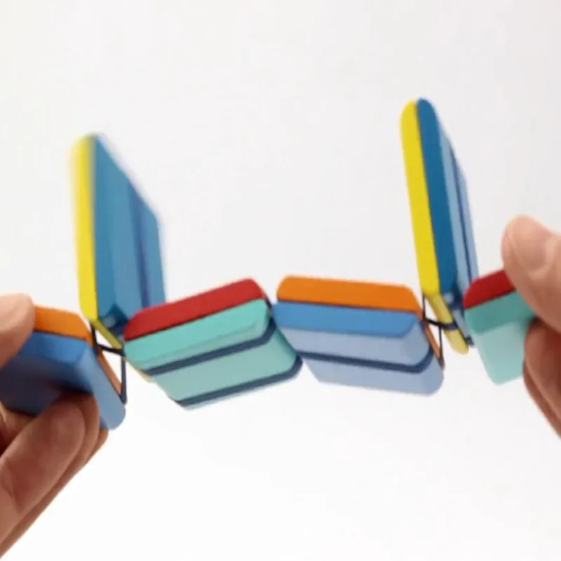 ของเล่นไม้ฝึกการมองเห็นแบบพลิกกลับได้ - ของเล่นแปลกใหม่สำหรับเด็ก สีสันสดใส สนุกสนาน เสริมสร้างปฏิสัมพันธ์ระหว่างพ่อแม่ลูก