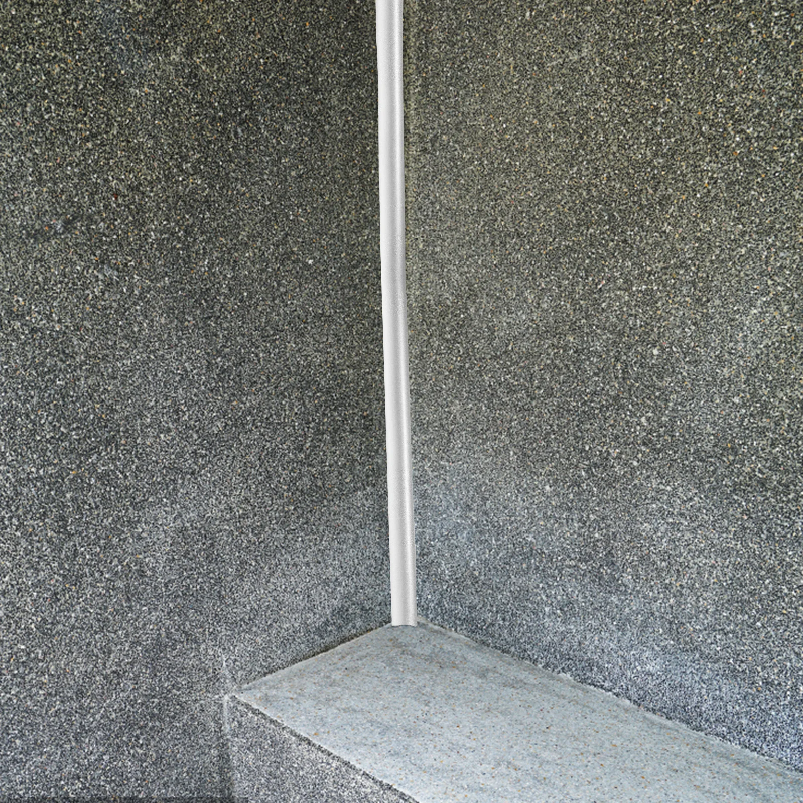 Pita Perekat Trim Caulk Fleksibel untuk Sudut Dinding, Desain Perekat Mandiri, Mudah Dipotong, Penggunaan Serbaguna