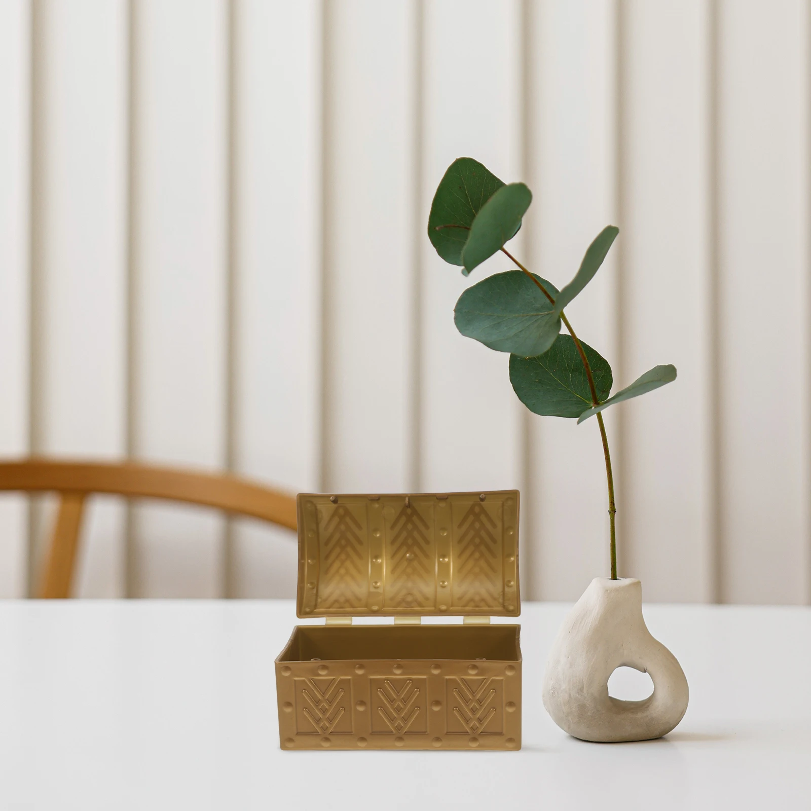 صندوق كنز صغير لحفلات الأطفال، صندوق مزخرف بموضوع القراصنة للعب التظاهري وألعاب المغامرات وجوائز الفصول الدراسية #6